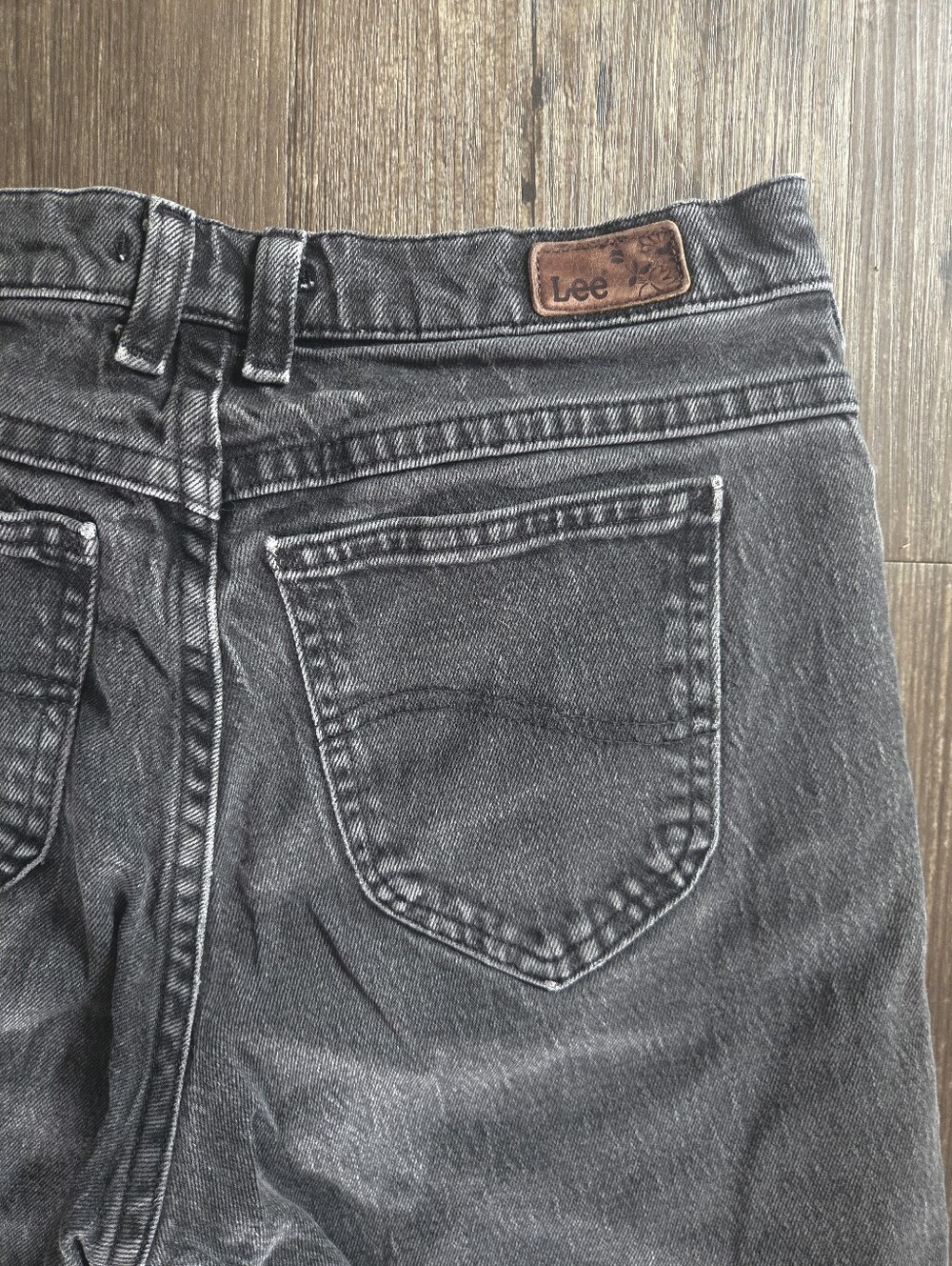 Vintagr Lee Black Denim Jeans